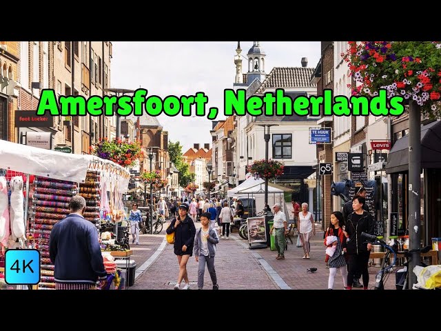 E-Bike Tour 🇳🇱: Explore Amersfoort City Ride 2025 | Discover Amersfoort, Netherlands 4K