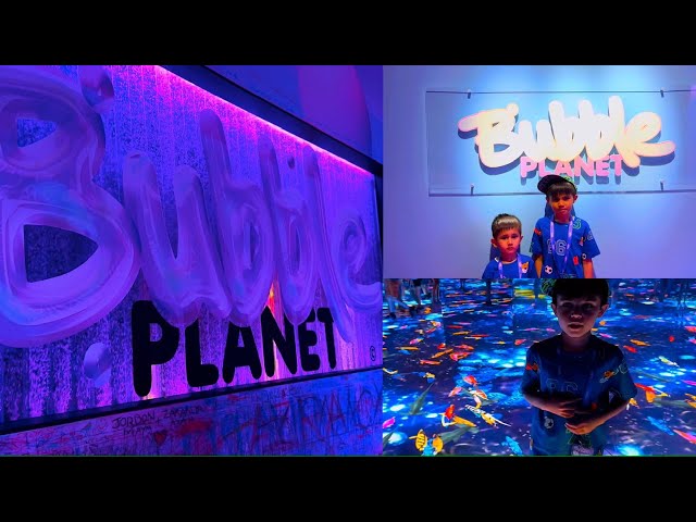 Visit To Bubble Planet Experience Wembley LONDON UK 🇬🇧