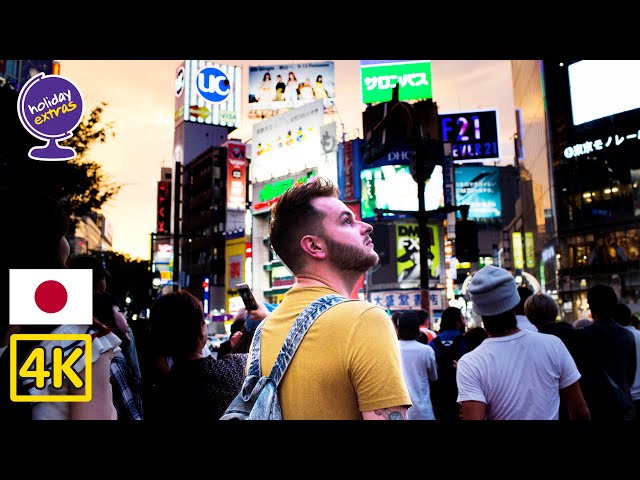 Walking in TOKYO - Shinjuku, Shibuya, Asakusa [4K] [ASMR]