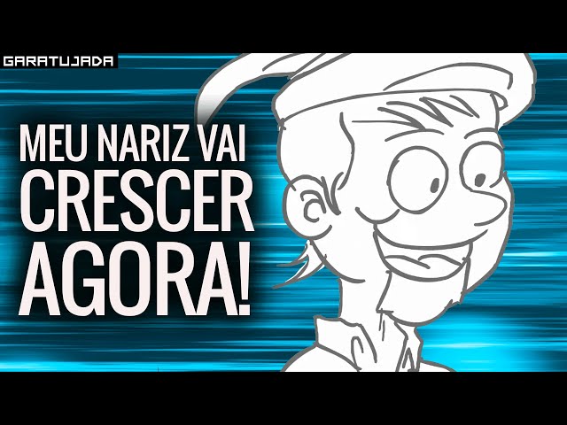 O QUE ACONTECE SE O PINÓQUIO FALAR QUE O NARIZ DELE VAI CRESCER?