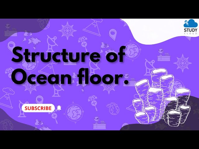 Structure of Ocean Floor | Class 8 | Maharashtra Board  | Geography