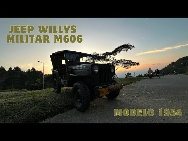 JEEP WILLYS MILITARY M606 MODEL 1954 💥 |  GADO MOTOR 🏁