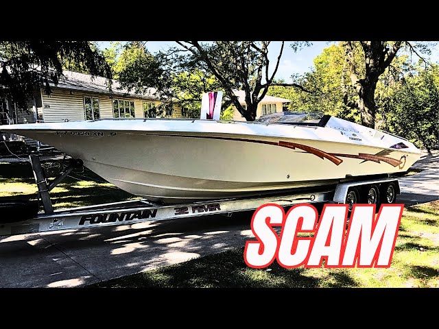 DON'T DO THIS | Dismantled A 1997 FOUNTAIN 32 FEVER To Get My Money Back! | Boat Restoration