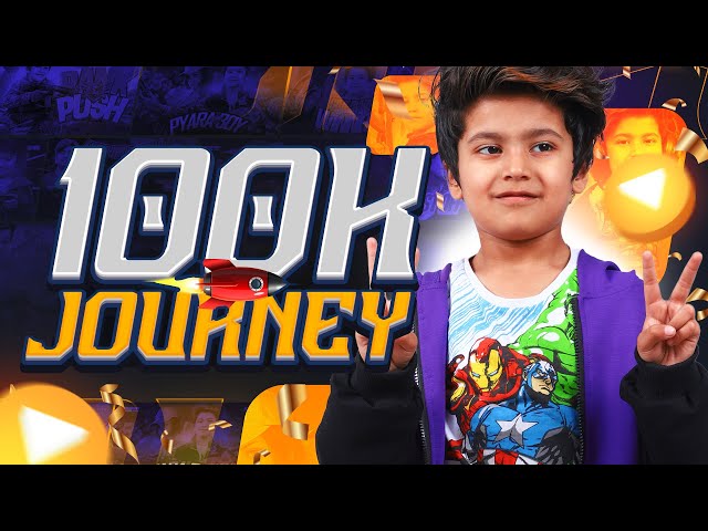 0 - 100K Journey of VivOne Youtube Family ❤❤❤ | Never Give Up | Vivone_WeWon | Gaming Career