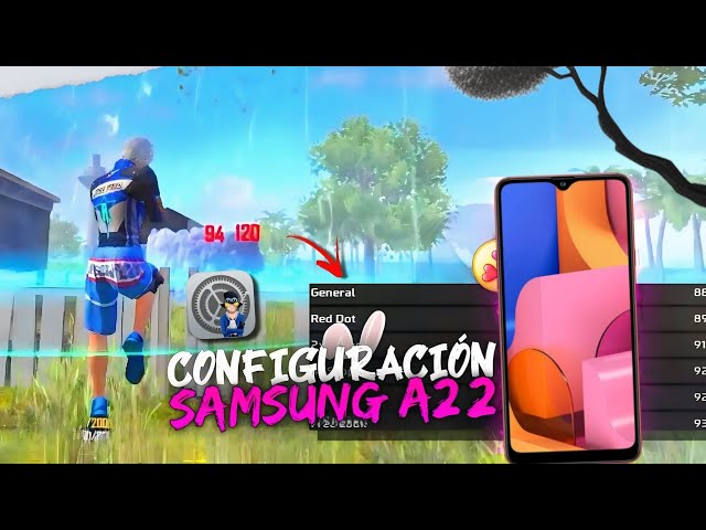 My Perfect Settings💖 Galaxy A22💫 HUD + DPI +Sensi+Sensibilidade [SAMSUNG A22 FREE FIRE HIGHLIGHTS]