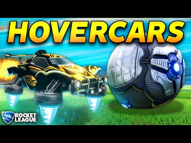 I created Rocket League HOVERCARS... here's what happened