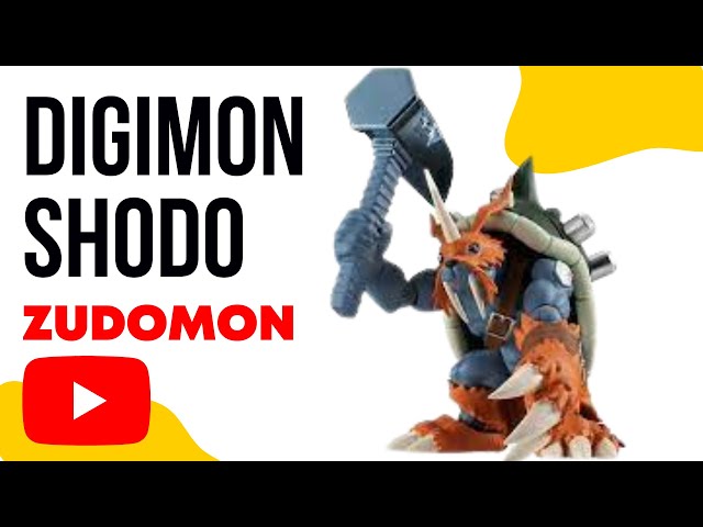 DIGIMON TOY SHODO - ZUDOMON