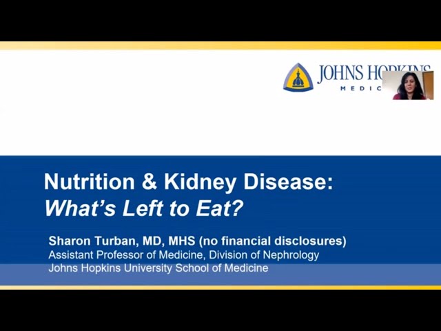 Nutrition and Kidney Disease