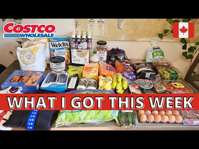 New Costco HAUL | COSTCO CANADA Shopping