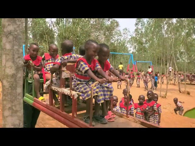 Children Playing at JHA Playground