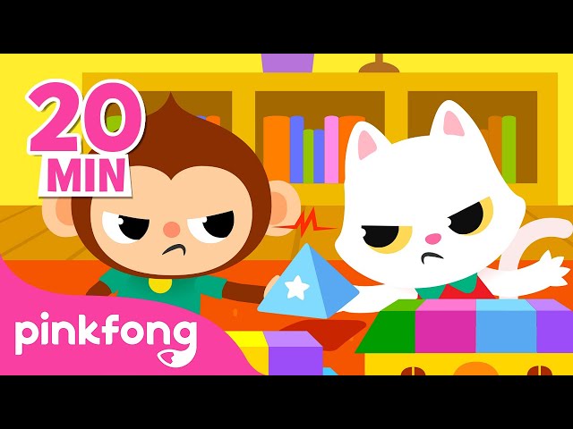 Be Nice with Friends! | Good Manners | How to be a good friend | Pinkfong Songs for Children