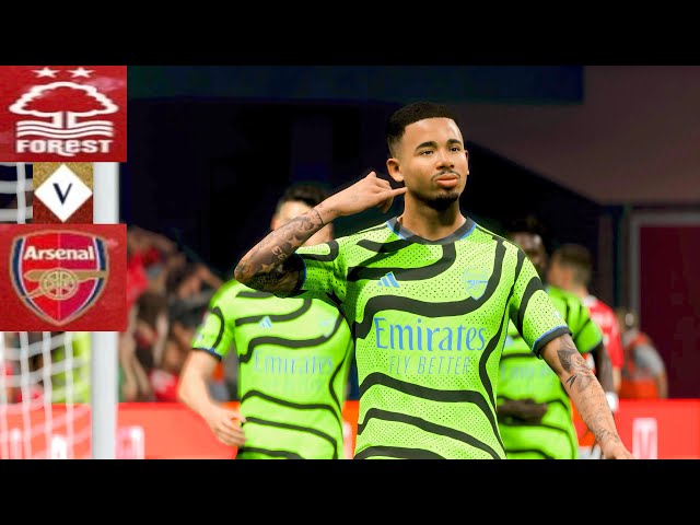 EA SPORTS FC 24_ Nottingham Forest Vs. Arsenal FC - Premier League 23/24 Full Match | PS5™ [4K60]