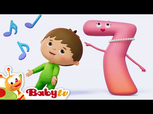 Charlie se Encuentra con el Número Siete 😍| Contar es Fácil con Charlie | Diario en BabyTV @BabyTVSP