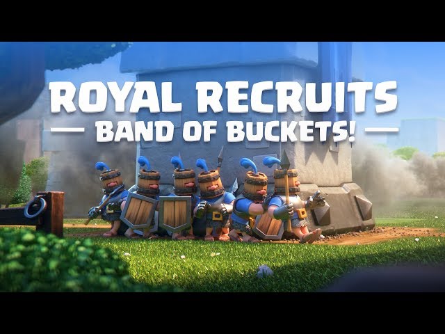 Clash Royale: Introducing Royal Recruits! (New Card!)