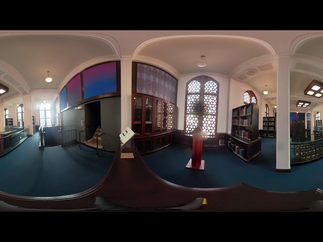 Judaica Suite balcony, Smathers Library