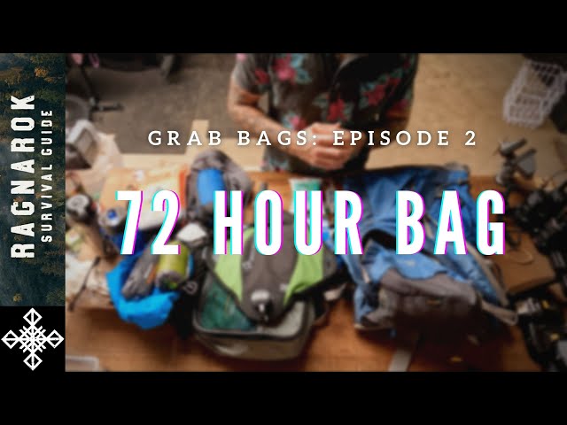 The 72 Hour bag