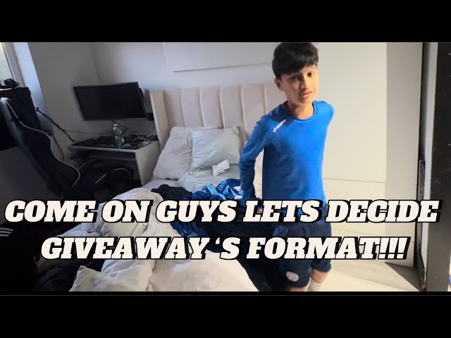 COME ON GUYS LETS DECIDE GIVEAWAY’S FORMAT!!!