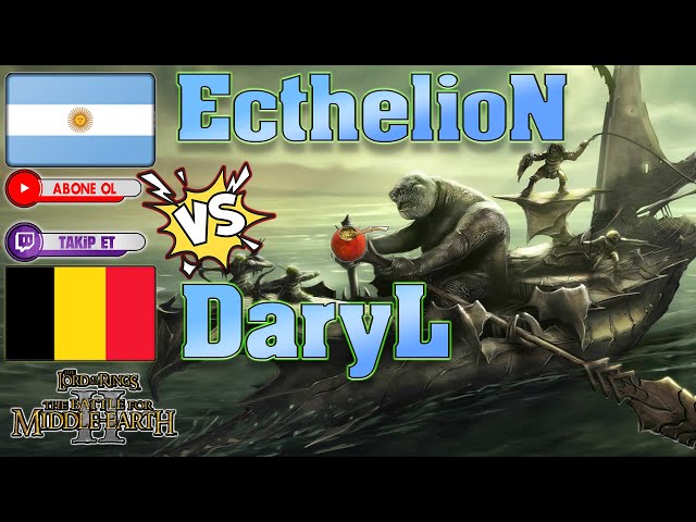 LOTR: BFME 2 v1.09 Uluslararası Büyük Turnuva 2. Tur Ecthelion Vs Daryl