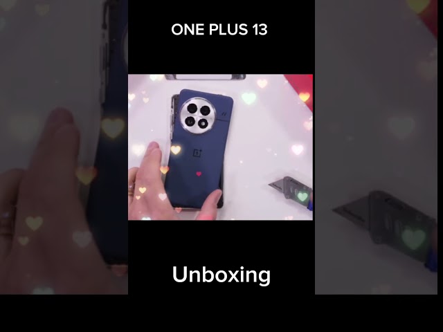 UNBOXING VIDEO OnePlus 13. Fick en mobiltelefon i present av en tittare tack!