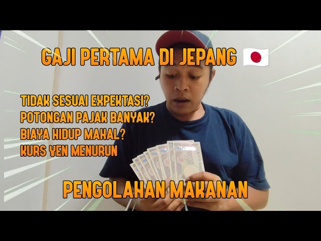 GAJI PERTAMA DI JEPANG 🇯🇵❗ TIDAK SESUAI EXPEKTASI ❓