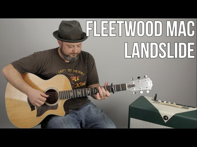 How to Play "Landslide" by Fleetwood Mac on Guitar - Acoustic Fingerstyle lesson