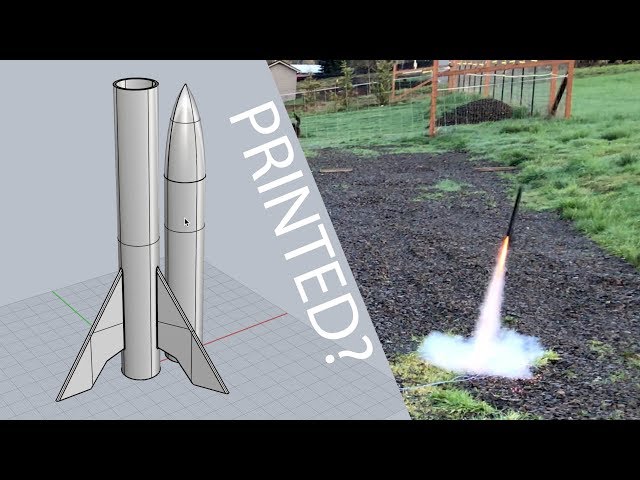 3D Printed Rockets...