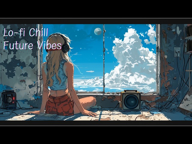 Lo-fi Chill: Futuristic Vibes🪞 for Relaxing, Sleeping, Studying, & Working