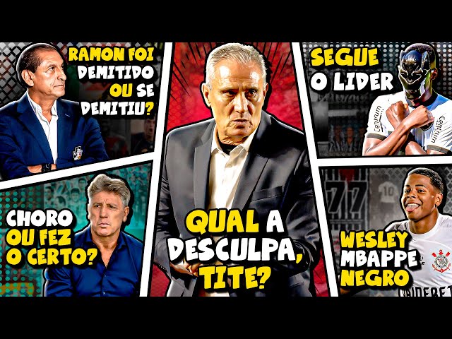 FORA TITE | Wesley O Mbappé Brasileiro | O Vasco é uma BAGUNÇA | Botafogo LÍDER DE NOVO e MUITO mais