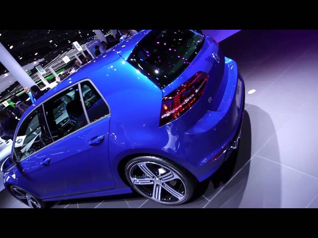 Volkswagen Golf R at Frankfurt Motor Show 2013