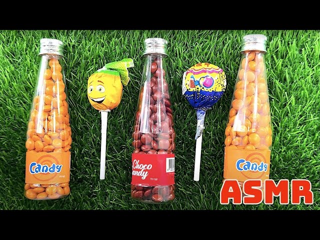 ASMR Unboxing Rainbow Lollipop & Chocolate 🍭 | Most Popular Candies & Satisfying Sounds