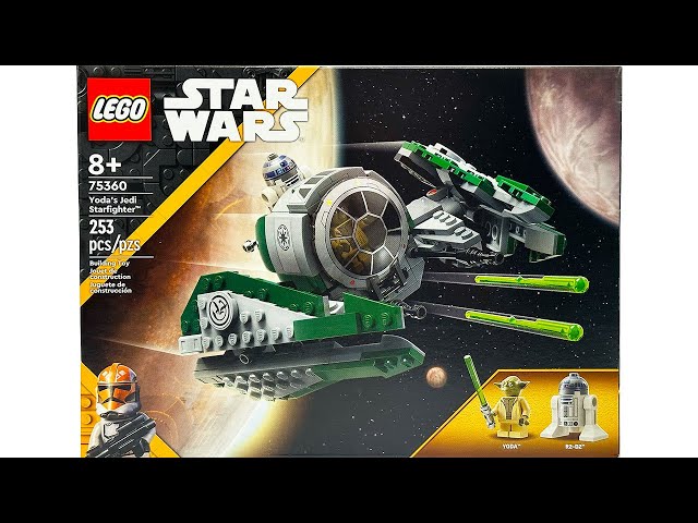 LEGO Star Wars Yoda's Jedi Starfighter (75360) Review!