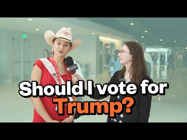 MAGA voters try to convince a libertarian to vote Trump