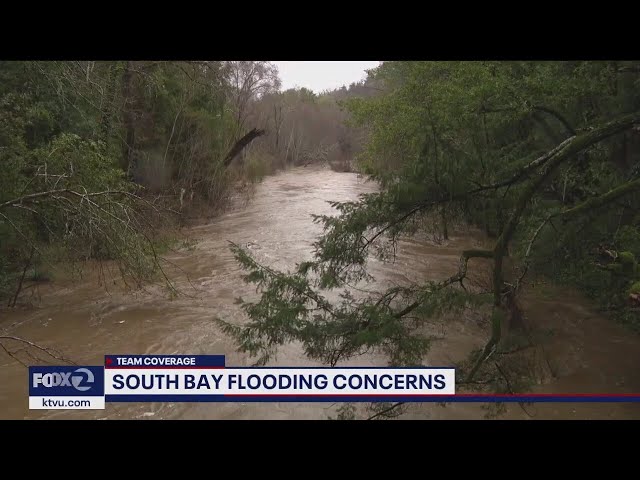 South Bay residents watching rainfall, river water levels amid flooding concerns | KTVU