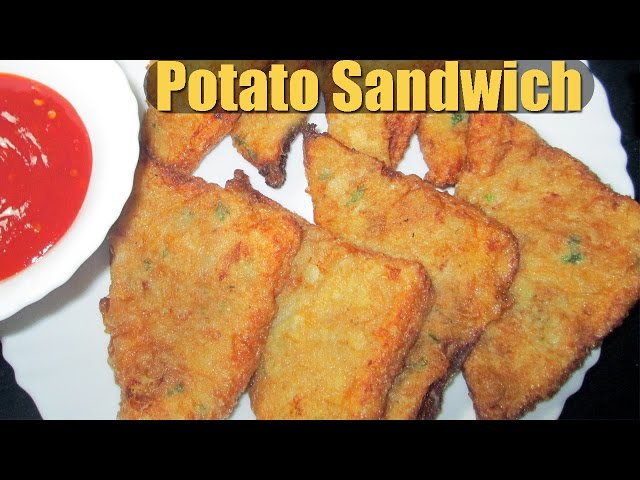 POTATO SANDWICH "Breakfast recipe"