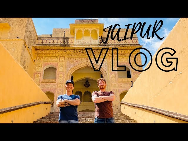 EXPLORING JAIPUR - TRAVEL VLOG & Rajasthan Food!!