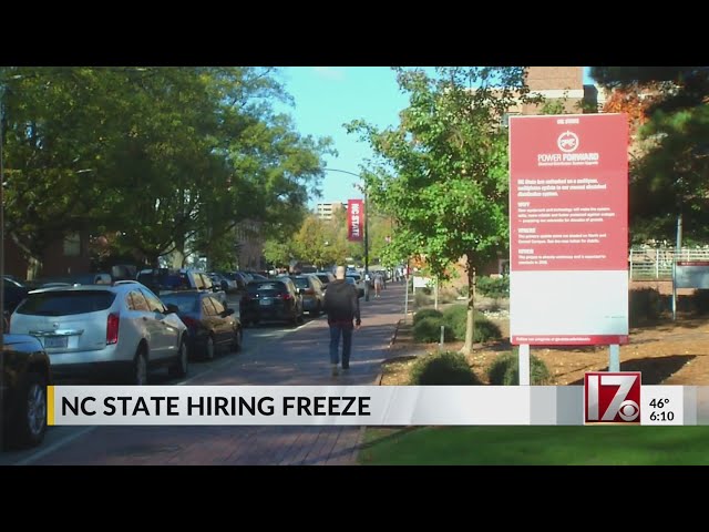 NC State hiring freeze