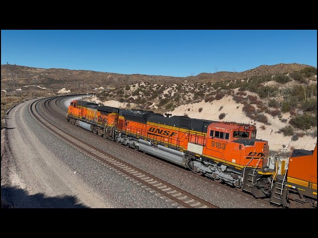 🔴Live🔴 Cajon Pass California, Summit / Silverwood Cam (BNSF'S CAJON SUB)