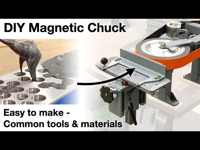 How to build a Mag Chuck (+ Hold-down Clamps) for the XY Table