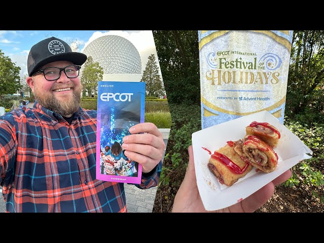 Epcot Festival Of The Holiday’s 2024 | NEW Food & The BEST Candlelight Processional | Disney World