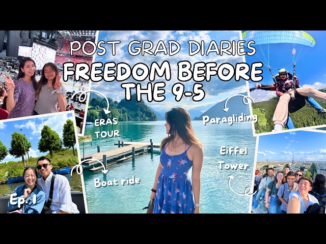 EURO SUMMER TRAVEL VLOG: Belgium, Switzerland, Italy, etc... | Post Grad Diaries ep. 1