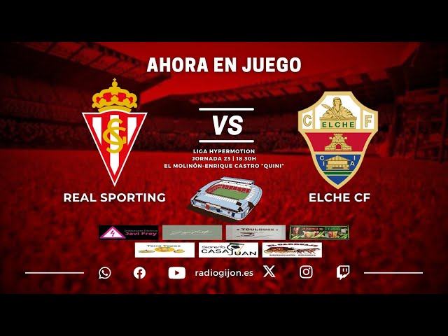 Ahora En Juego  J23   #LigaHypermotion #RealSportingElche