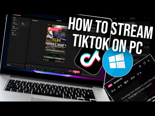 How To Stream To TikTok From PC (2024) - How to Go Live On Tiktok PC