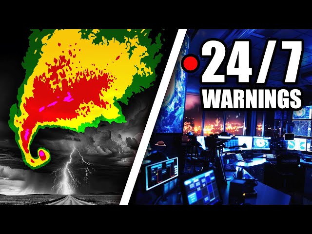 🔴 Live 24/7 National Weather Radar & Alerts, Weather Intensity Score & YallBot!