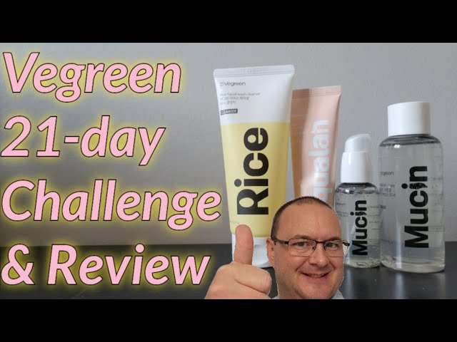 Vegreen Review - Rice Facial Wash Cleanser, 730 Daily Moisture Cream, Mucin Serum & Toner #vegreen