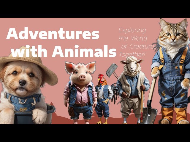 Adventures with Animals: Exploring the World of Creatures Together!