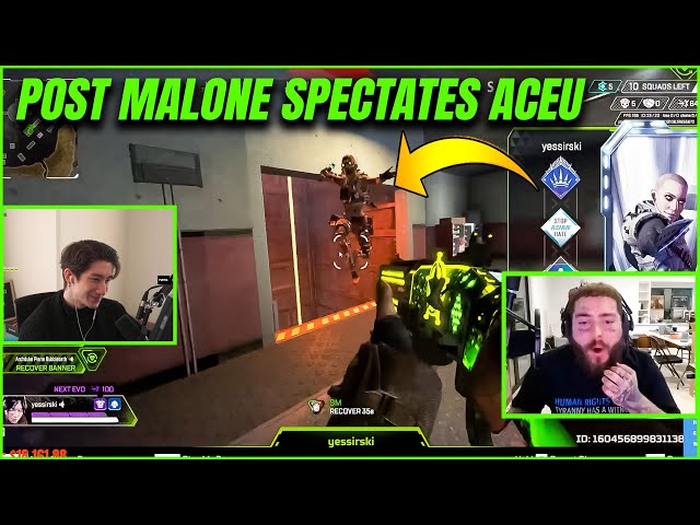 4 MINUTES OF POST MALONE SPECTATING ACEU MOVEMENT