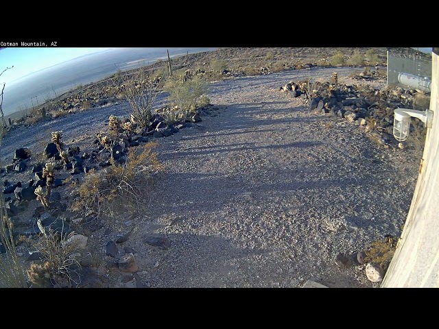 Timelapse Video of Oatman Mountain 20250202