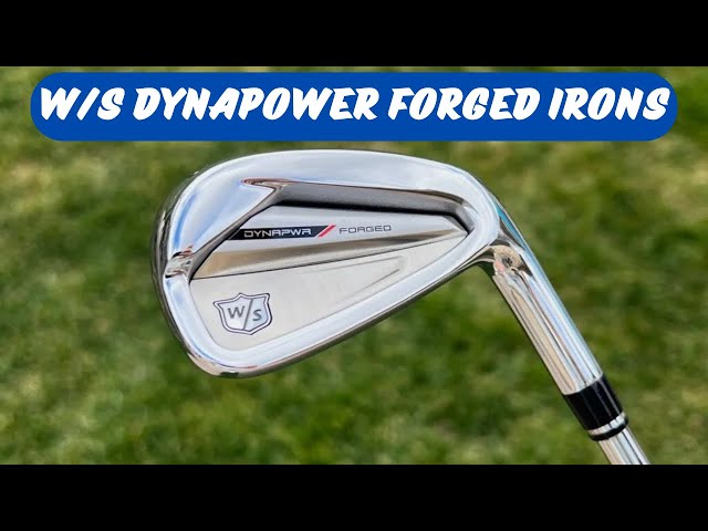 Potentially the best players distance irons right now? Review of the Wilson Dynapower Forged irons.