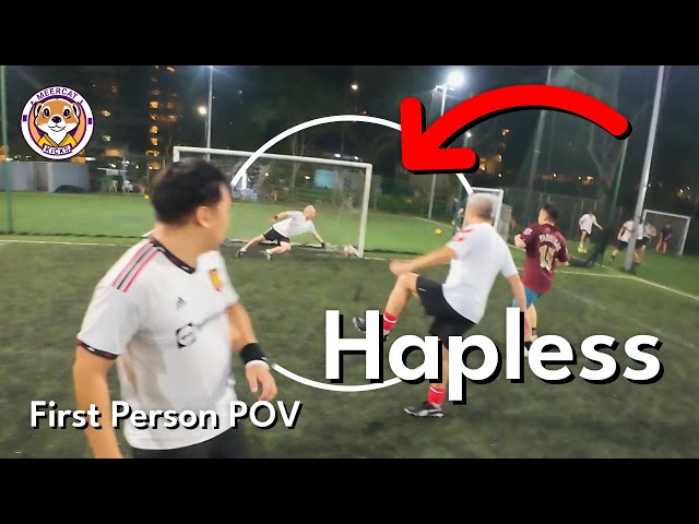 I DEFENDED On The White Team & We Had The WORST Luck | Insane Saves | ⚪ 6 vs 6 Futsal POV