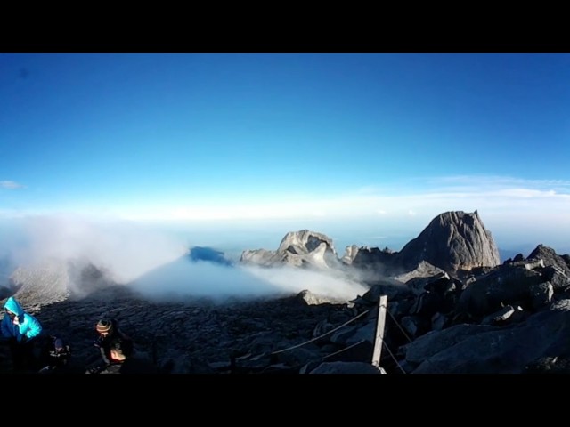 360 video Mount Kinabalu with Gear 360 2017